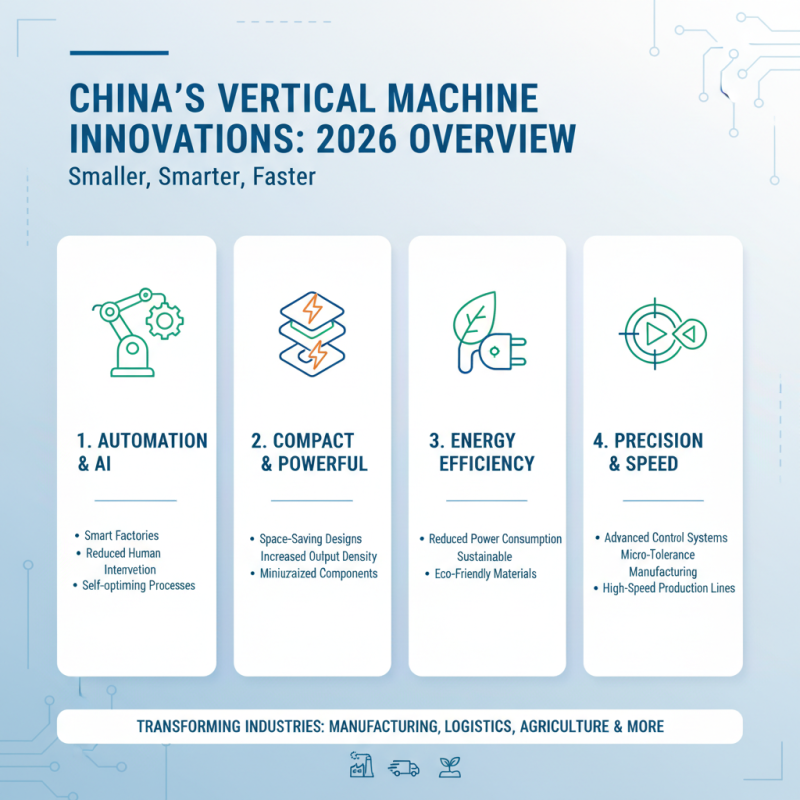 China Top Vertical Machine Innovations and Trends in 2026?