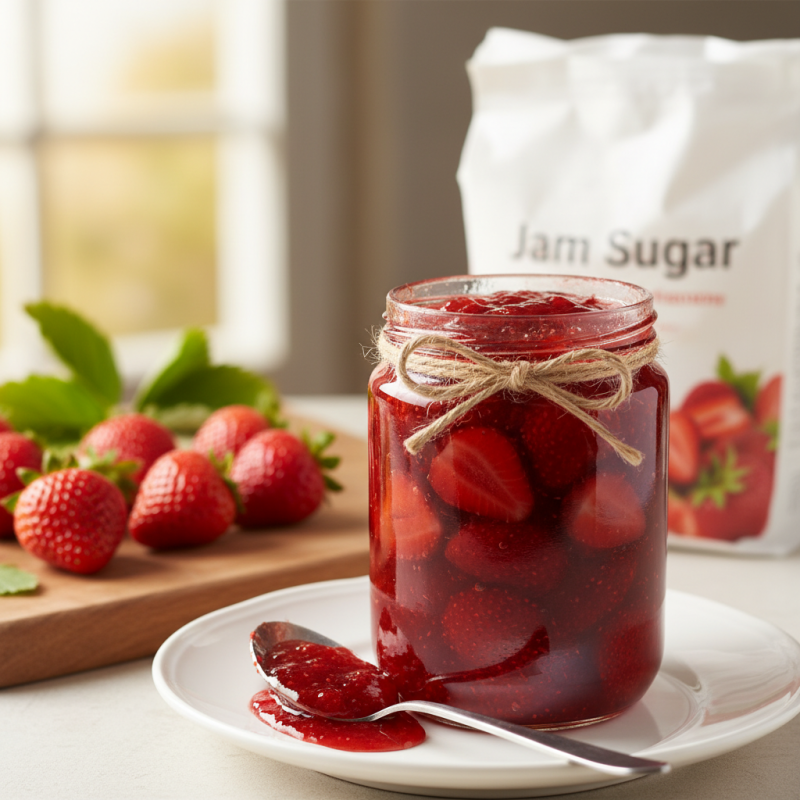 How to Make Strawberry Jam With Jam Sugar Easily?
