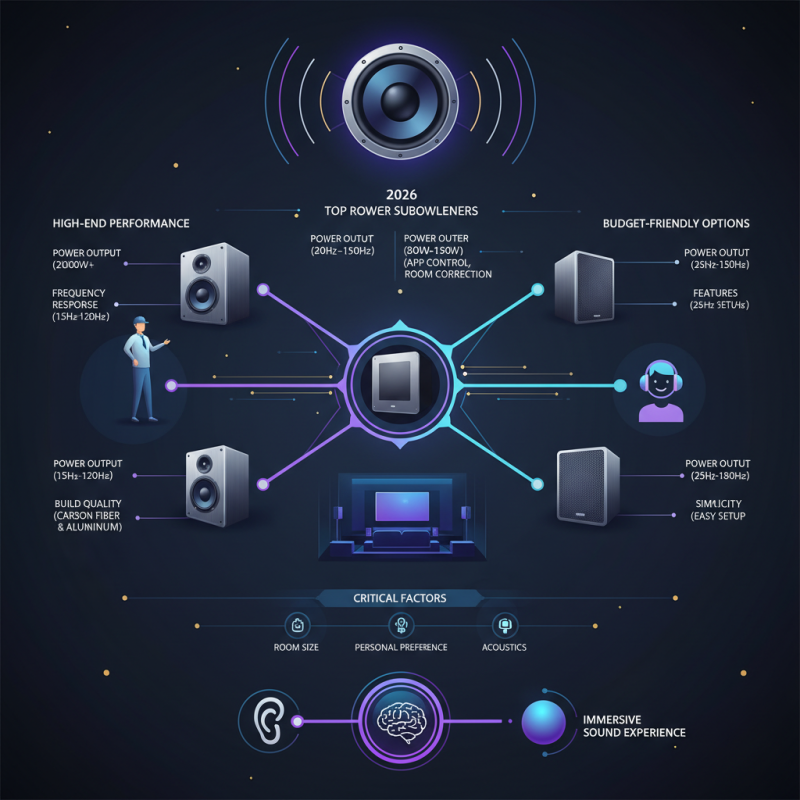 2026 Top Power Subwoofer Options for Ultimate Sound Experience