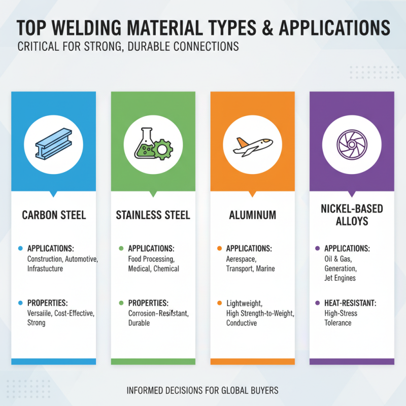 2026 Top Welding Material for Global Buyers Guide?