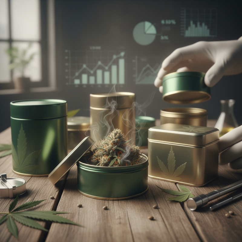 Benefits of Cannabis Tin Packaging for Global Buyers