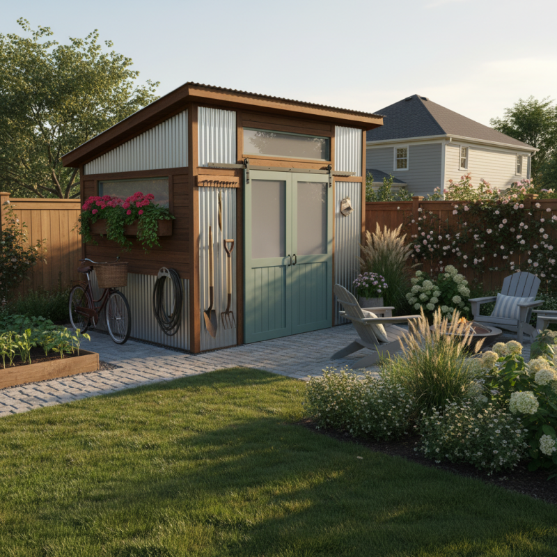 Top Outdoor Storage Shed Ideas for Your Backyard Space?