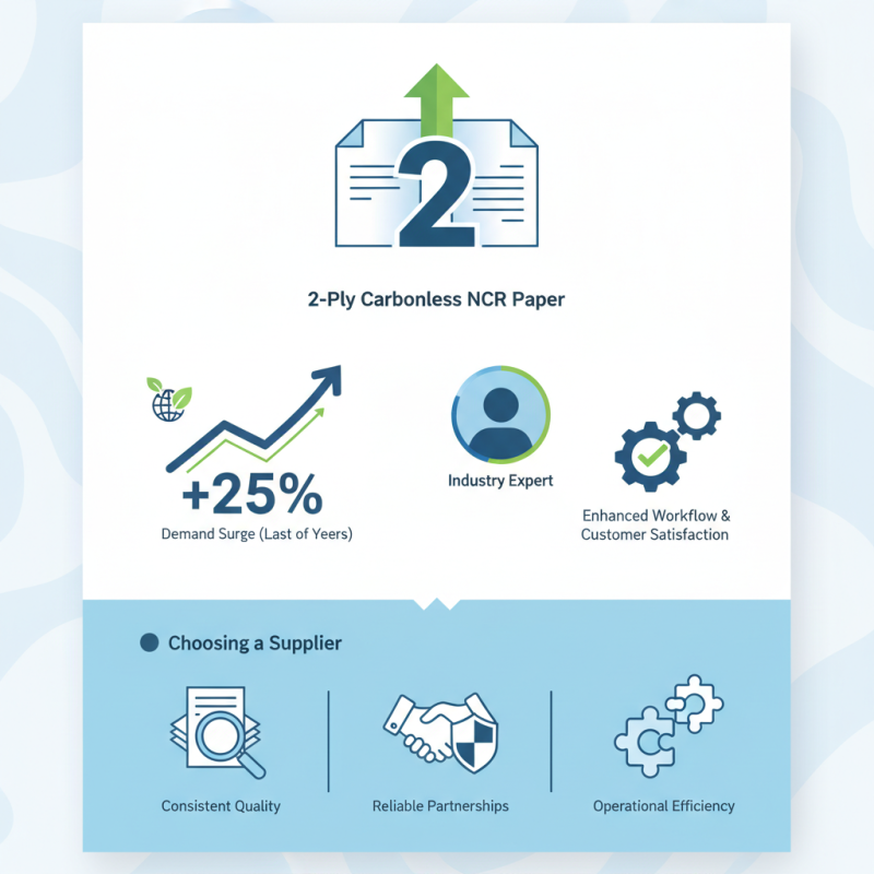 Top 2 Ply Carbonless NCR Paper Supplier for Your Business Needs?