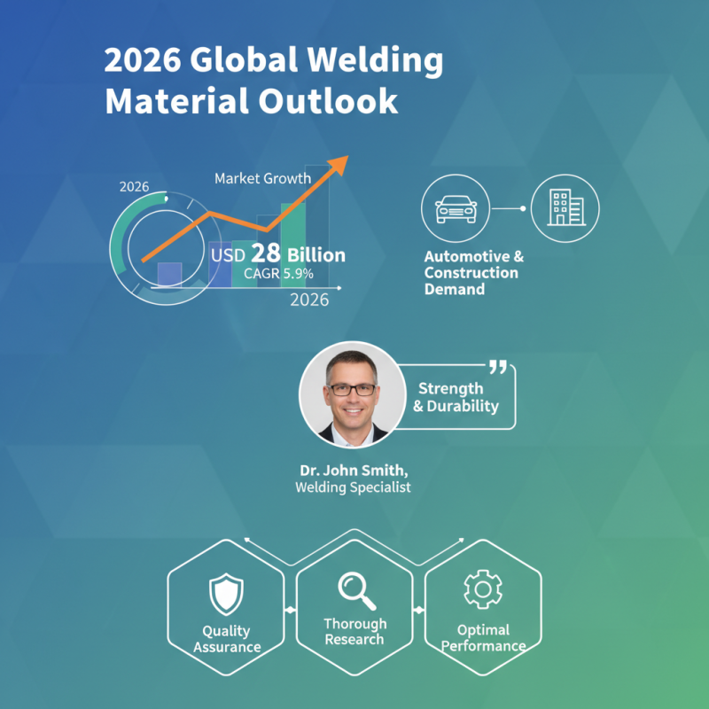 2026 Top Welding Material for Global Buyers Guide?
