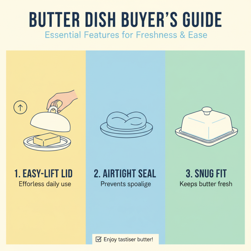 Top Butter Dish With Lid Designs for Your Kitchen Needs?