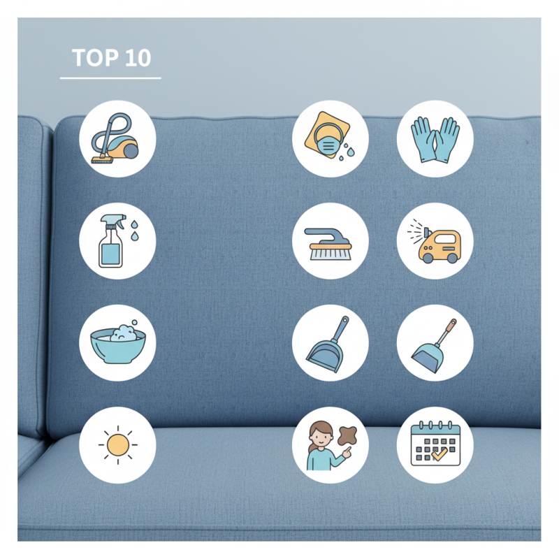 Top 10 Tips for Cleaning a Fabric Sofa at Home?