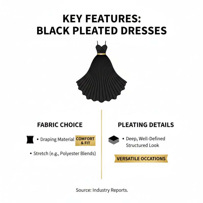 Top Black Pleated Dress Styles for Global Buyers Today?
