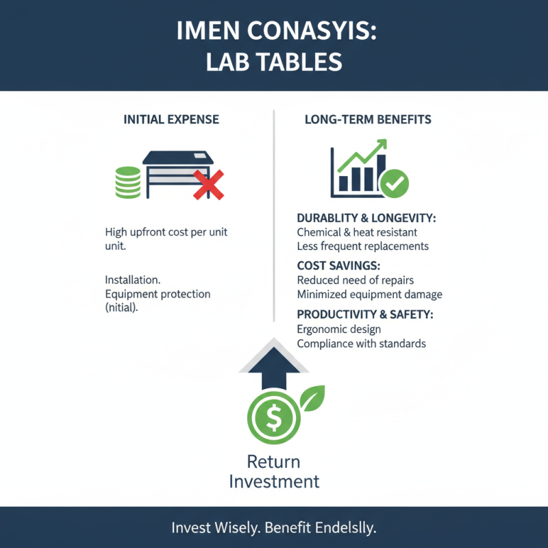 What is a Laboratory Table and Why You Need One?
