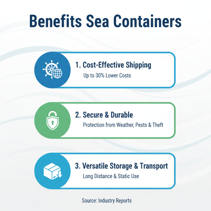 Why Choose Sea Containers for Your Shipping and Storage Needs?