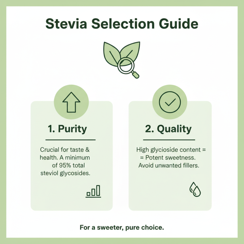 How to Choose the Best Stevia Concentrated Powder for You?