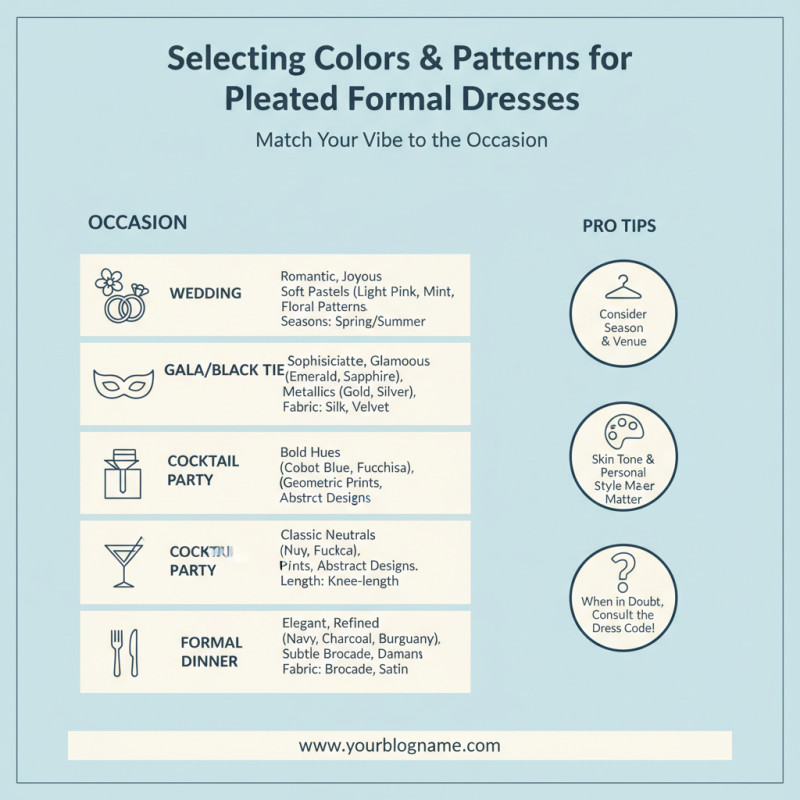 How to Choose the Perfect Pleated Formal Dress for Any Occasion?