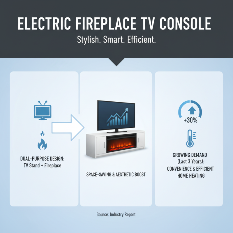 What is an Electric Fireplace TV Console and Its Benefits?