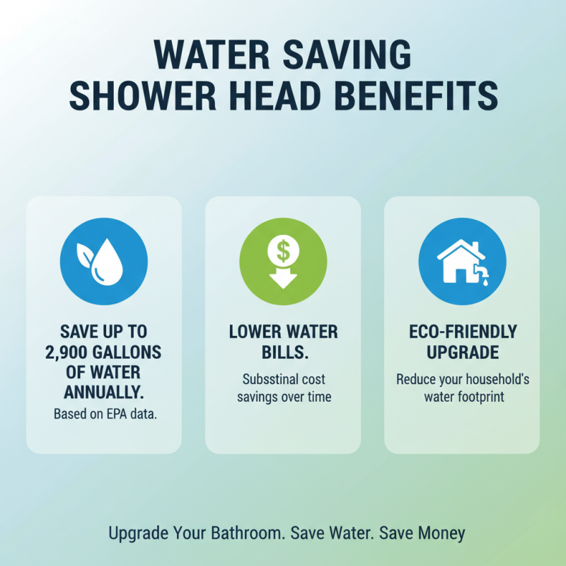 Why Choose a Water Saving Shower Head for Your Home?