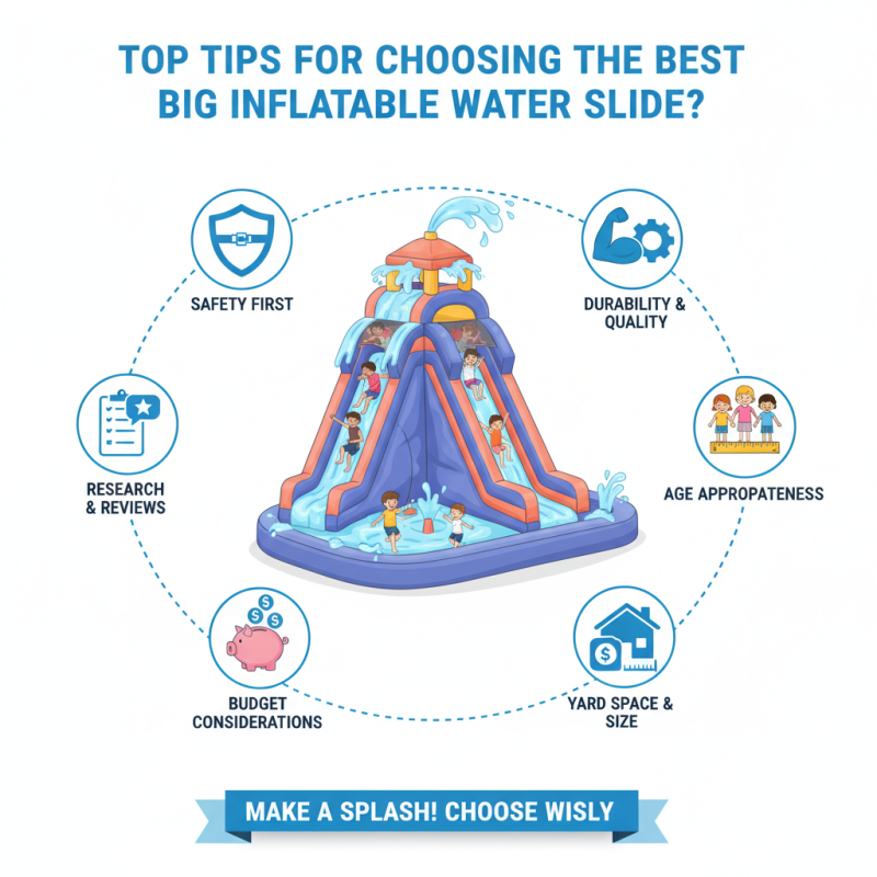 Top Tips for Choosing the Best Big Inflatable Water Slide?