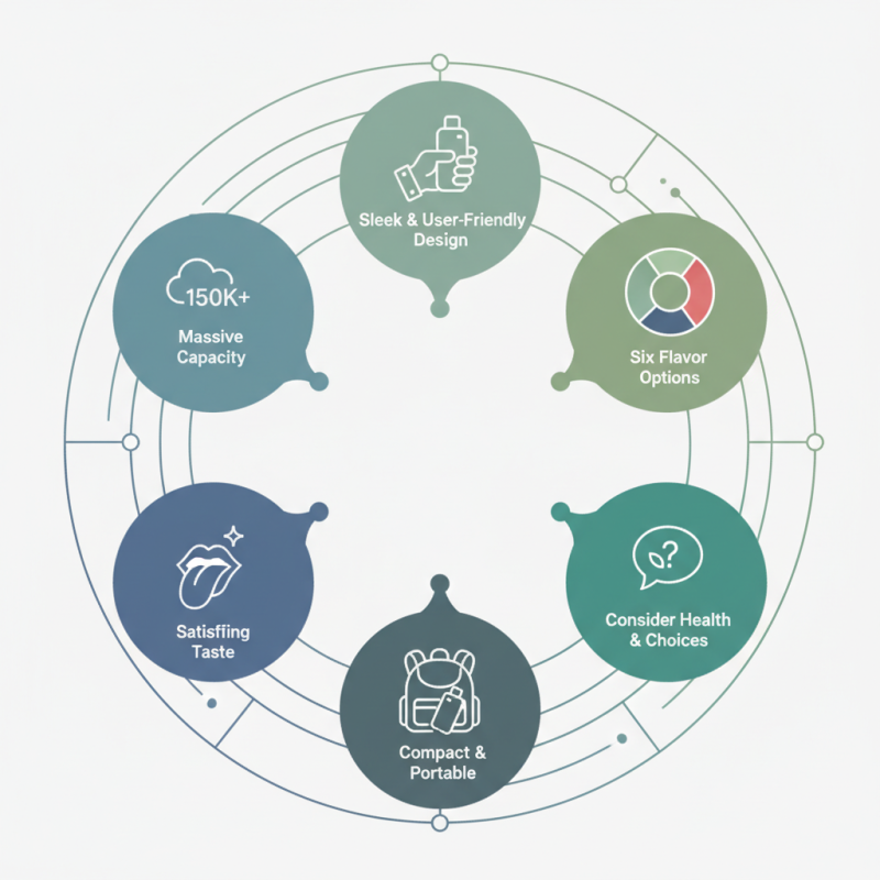 Discover the Features of Waspe Aiviou 6in1 150k Puffs Disposable Vape?