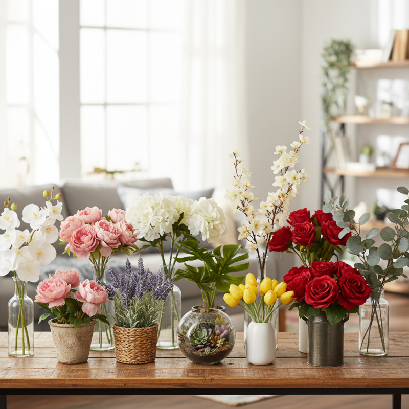 Top 10 Fake Flowers For Decoration You Need to Buy Now?