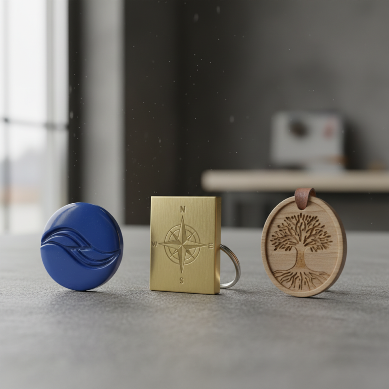 Best Materials for Durable Custom Badges and Keychains?