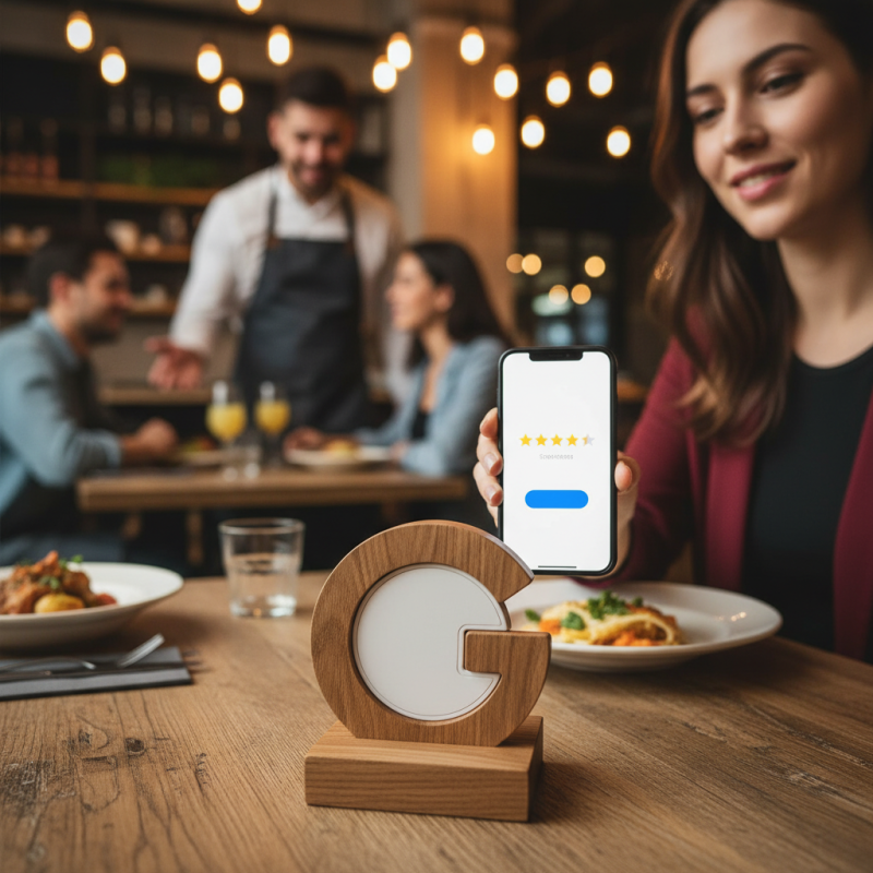How to Use NFC Google Review Stand to Boost Business?