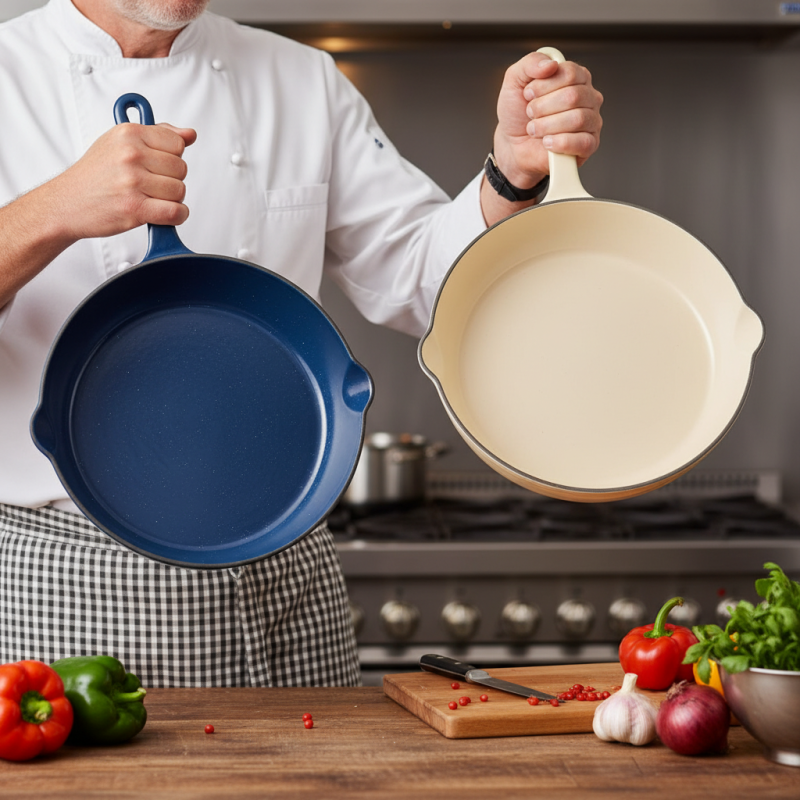 How to Choose the Best Cast Enamel Skillet for Cooking?