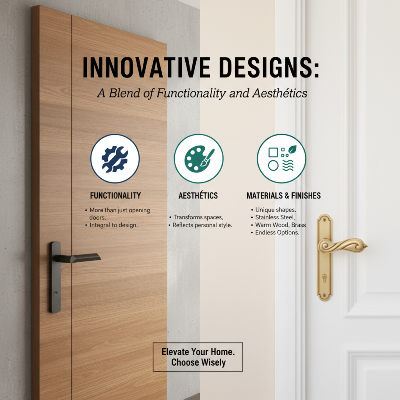 Top 10 Stylish Door Handles for Modern Homes to Elevate Your Décor