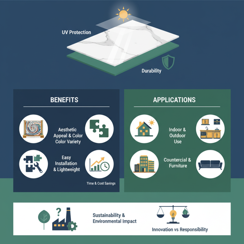 What is Uv Marble Sheet Benefits and Applications?