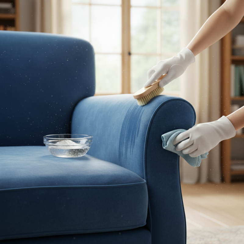 How to Safely Clean a Velvet Lounge Chair at Home?