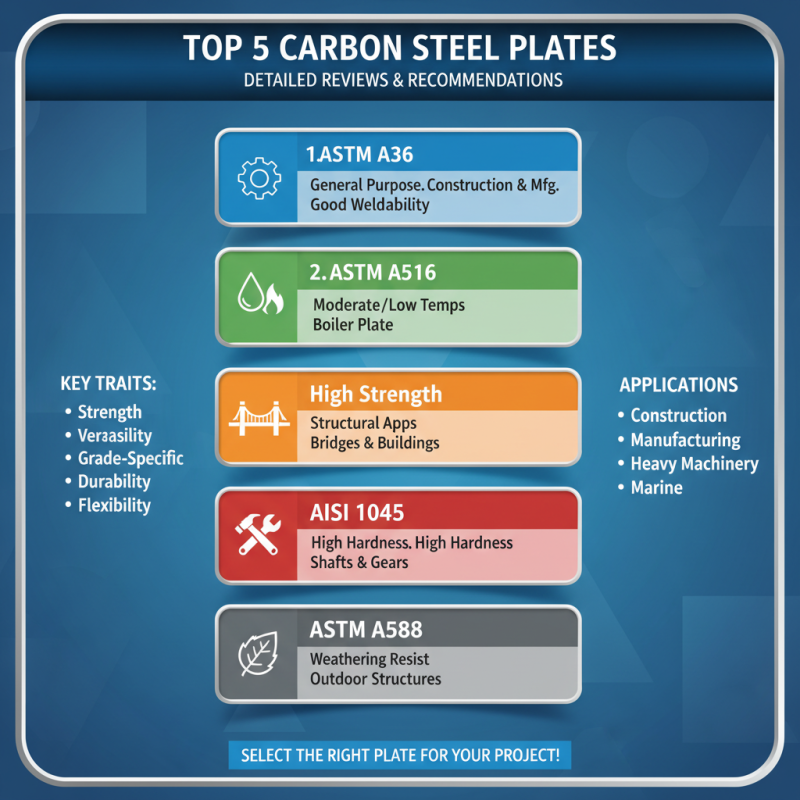 Top 5 Best Carbon Steel Plates for Your Next Project?