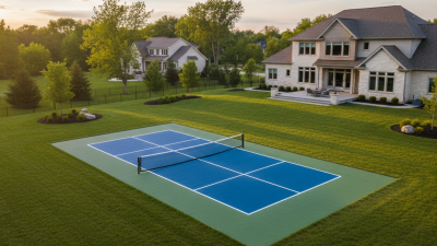 How to Build a Pickleball Sports Court for Your Home?