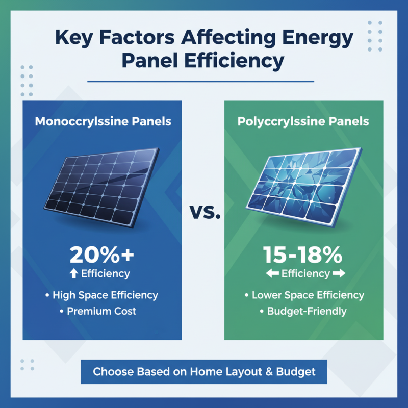 2026 How to Choose Energy Panels for Home Efficiently?