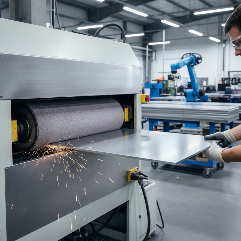 What is an Aluminum Plate Sanding Machine?