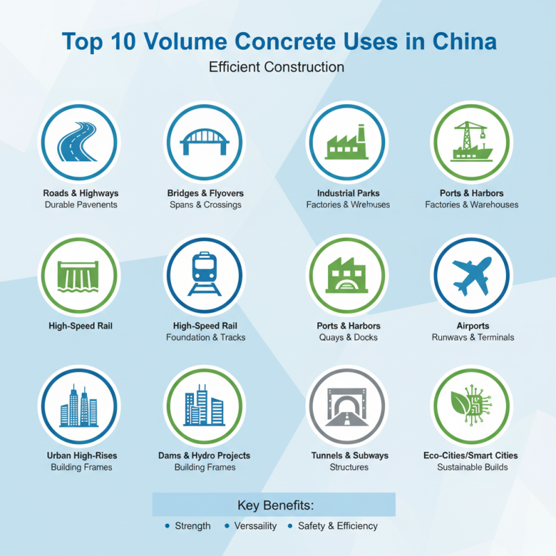 Top 10 Volume Concrete Uses in China for Efficient Construction?