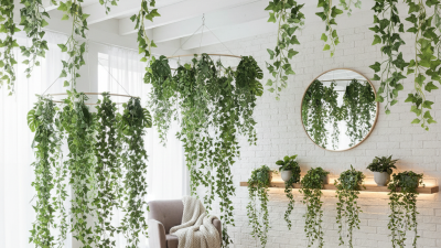 Top 10 Artificial Hanging Leaves for Stunning Decor Ideas?