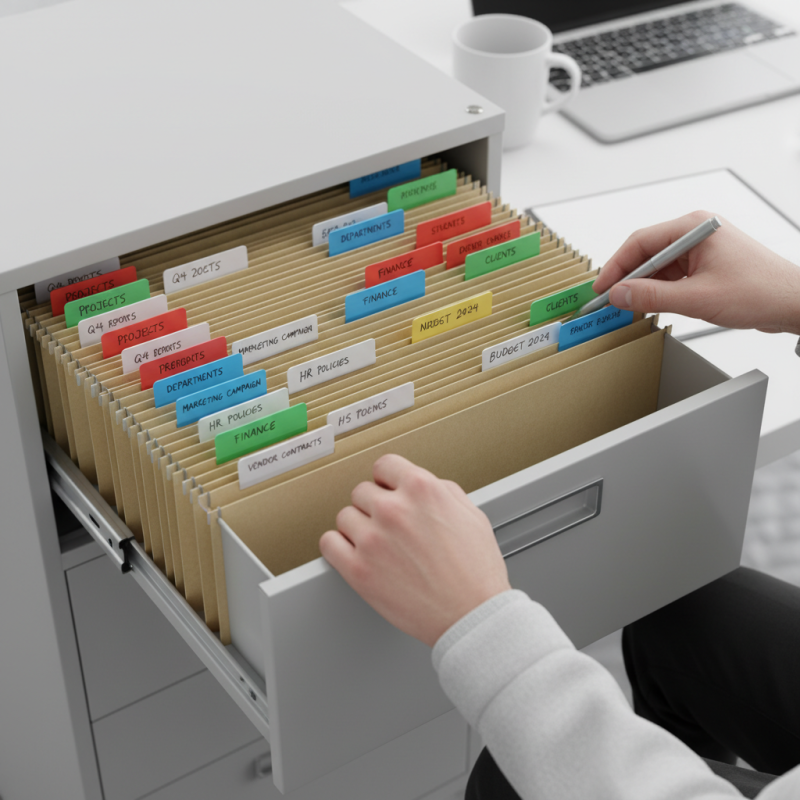 How to Organize Your Filing Cabinet for Maximum Efficiency?