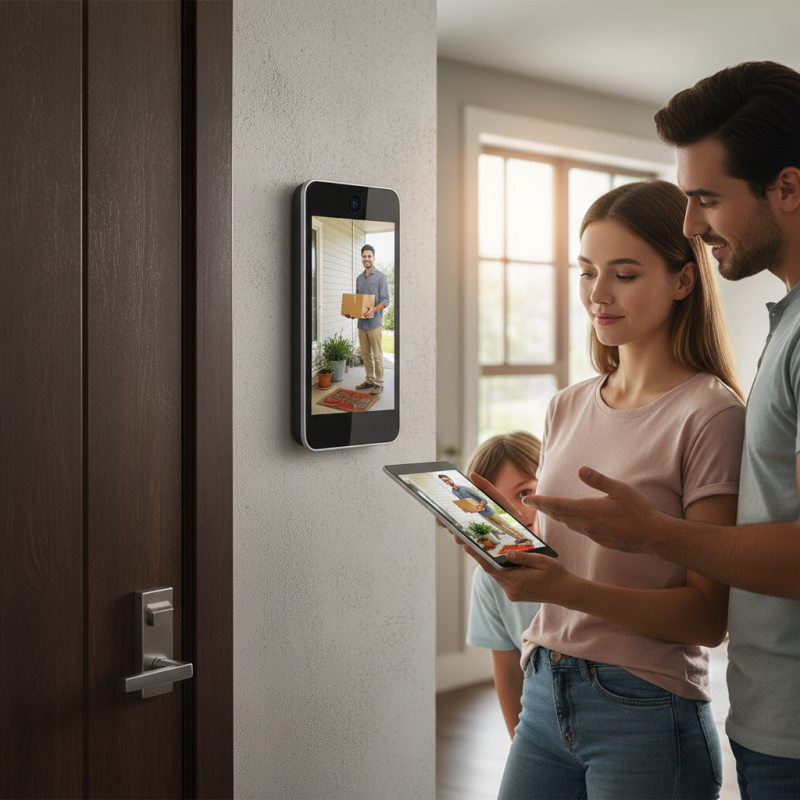 Why Choose a Door Camera With Screen for Home Security?