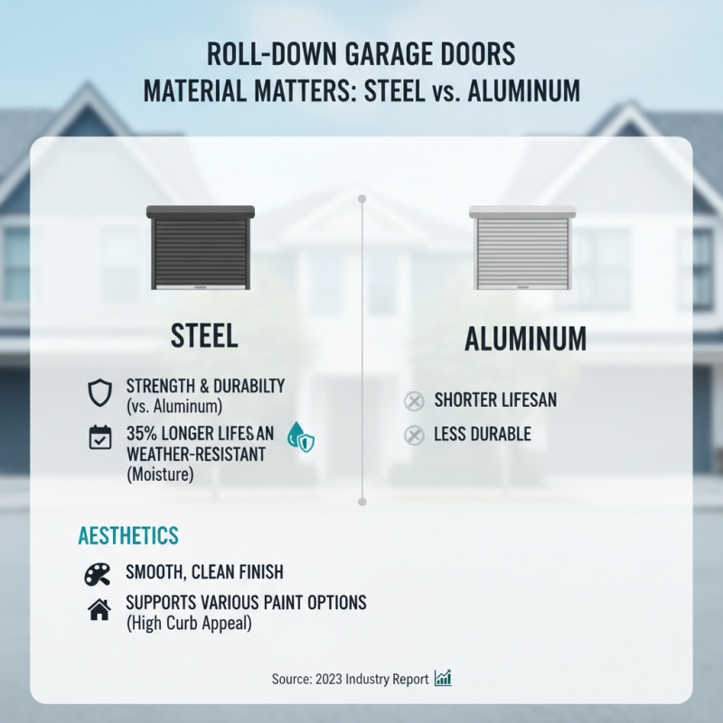 How to Choose the Best Roll Down Garage Doors for Your Needs?