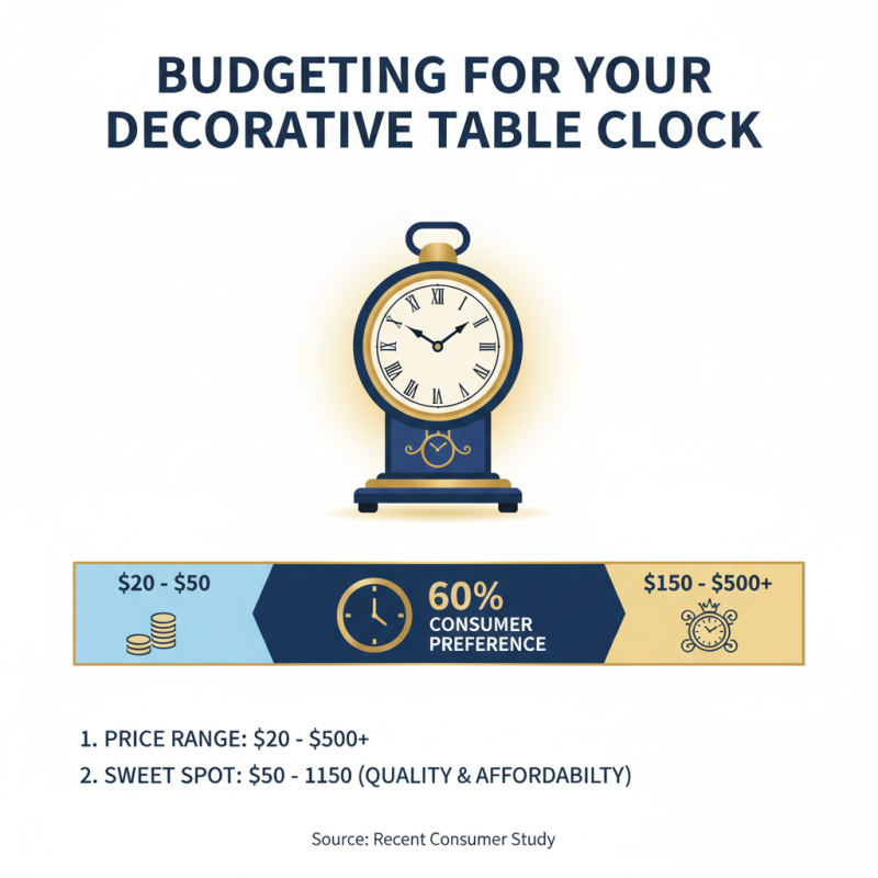 2026 How to Choose the Perfect Decorative Table Clock?