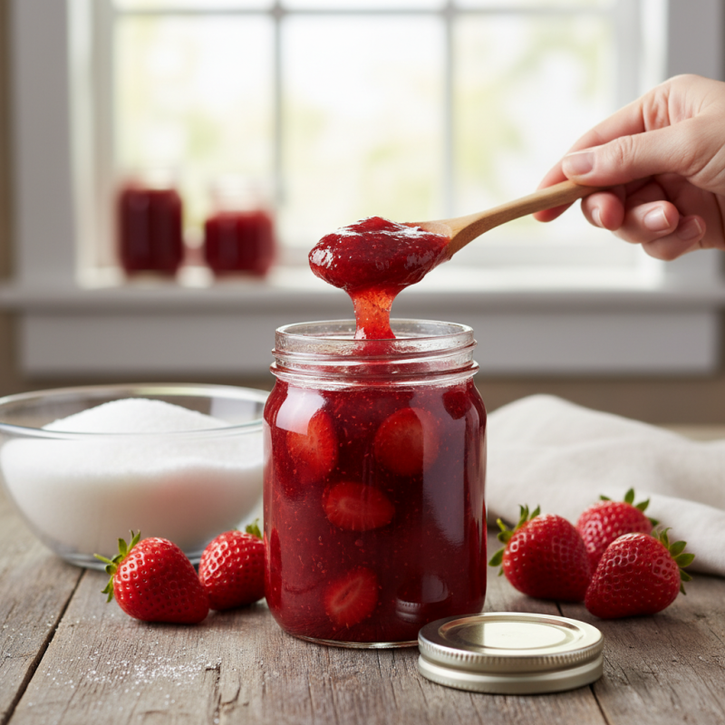 What is Strawberry Jam With Jam Sugar Benefits and Recipes?
