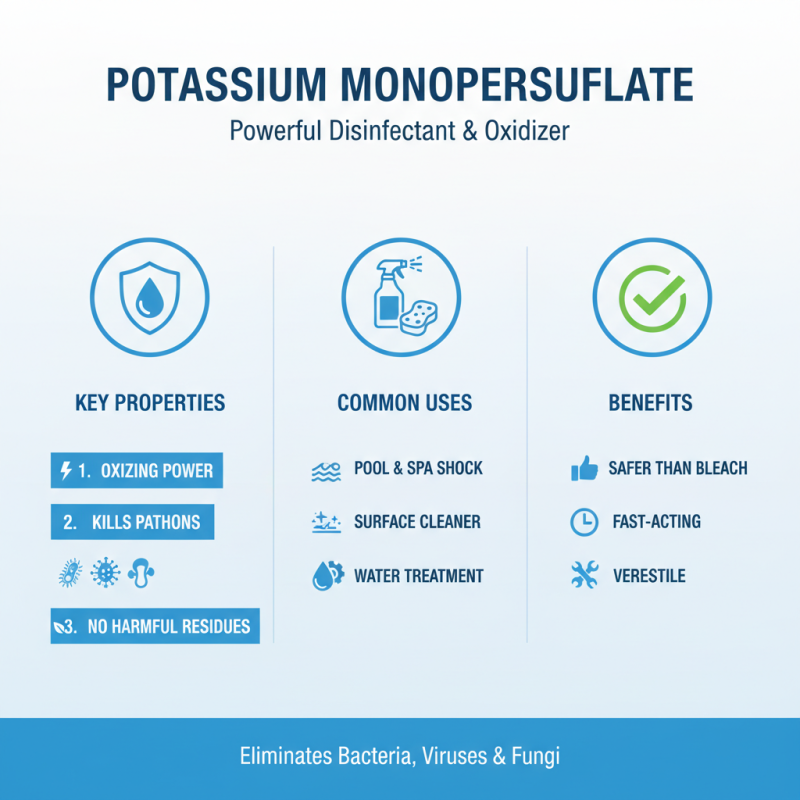 How to Use Potassium Monopersulfate Disinfectant for Effective Cleaning?