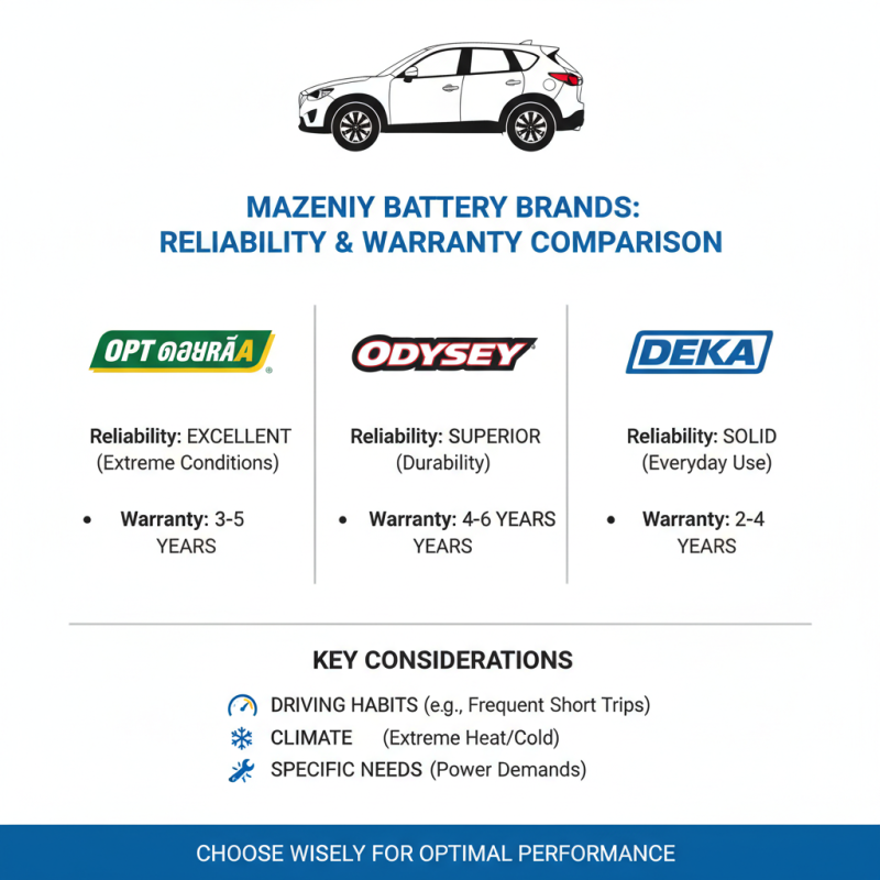 How to Choose the Right Mazda CX 5 Car Battery for Your Needs