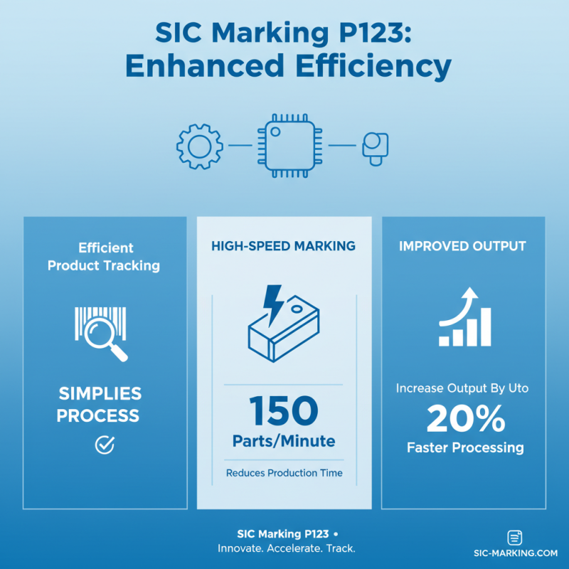 How to Use SIC Marking P123 for Efficient Product Tracking?