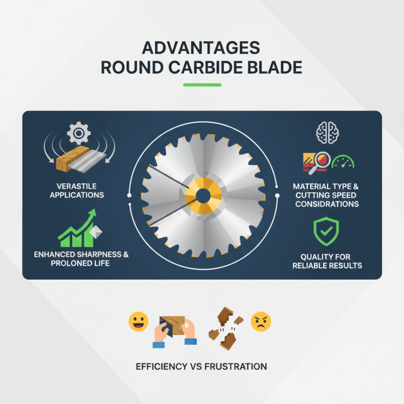 Why Choose Round Carbide Blade for Your Cutting Needs?
