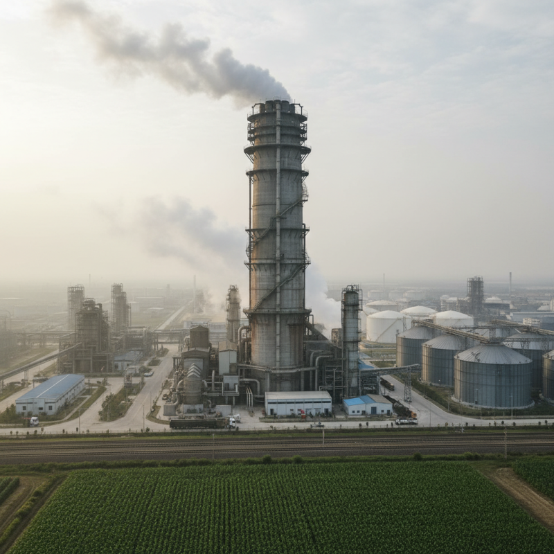Exploring the Ammonium Tower in China's Industrial Landscape?