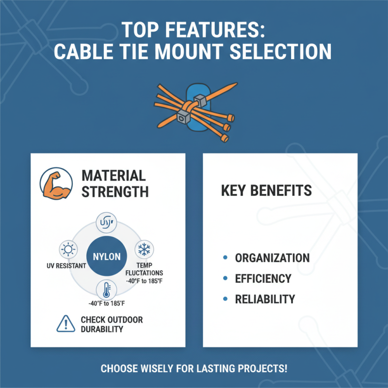 Top 10 Cable Tie Mounts for Your Next Project?