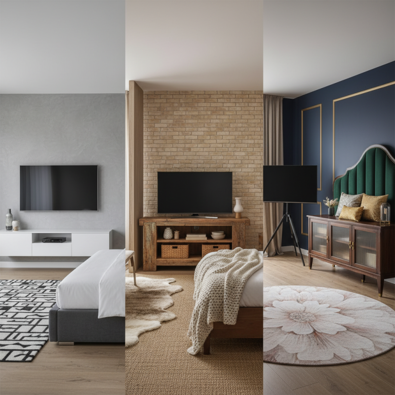 China Top Bedroom TV Stand Styles for Your Home Décor Ideas?