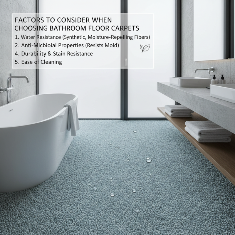 Best Bathroom Floor Carpet Options for Your Home Design?
