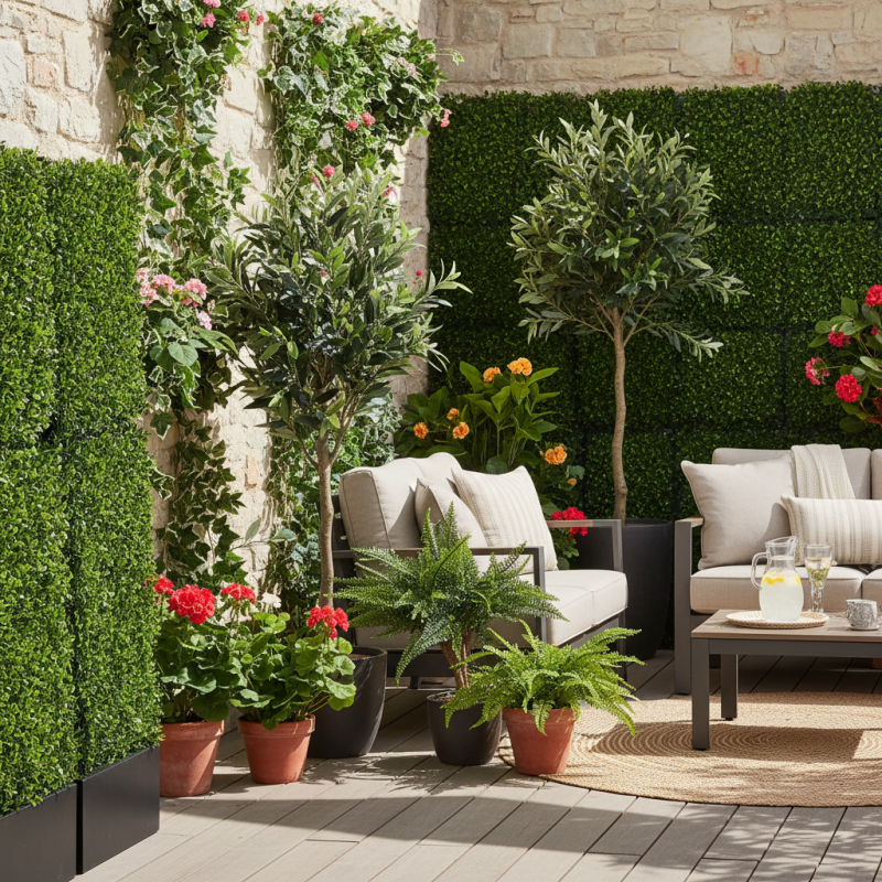 Top Benefits of Using Artificial Green Plants for Outside Spaces?