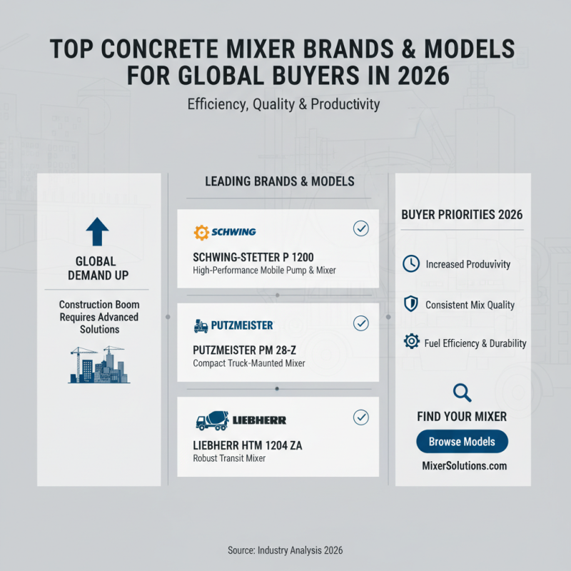 Best Concrete Mixer Machine for Global Buyers in 2026?
