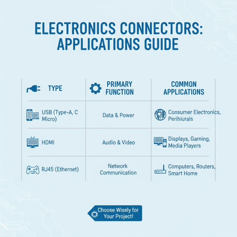 2026 Best Electronics Connectors for Your Next Project?