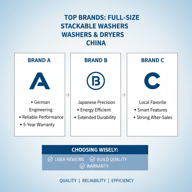 The Ultimate Guide to China Best Full Size Stackable Washer and Dryer Options?