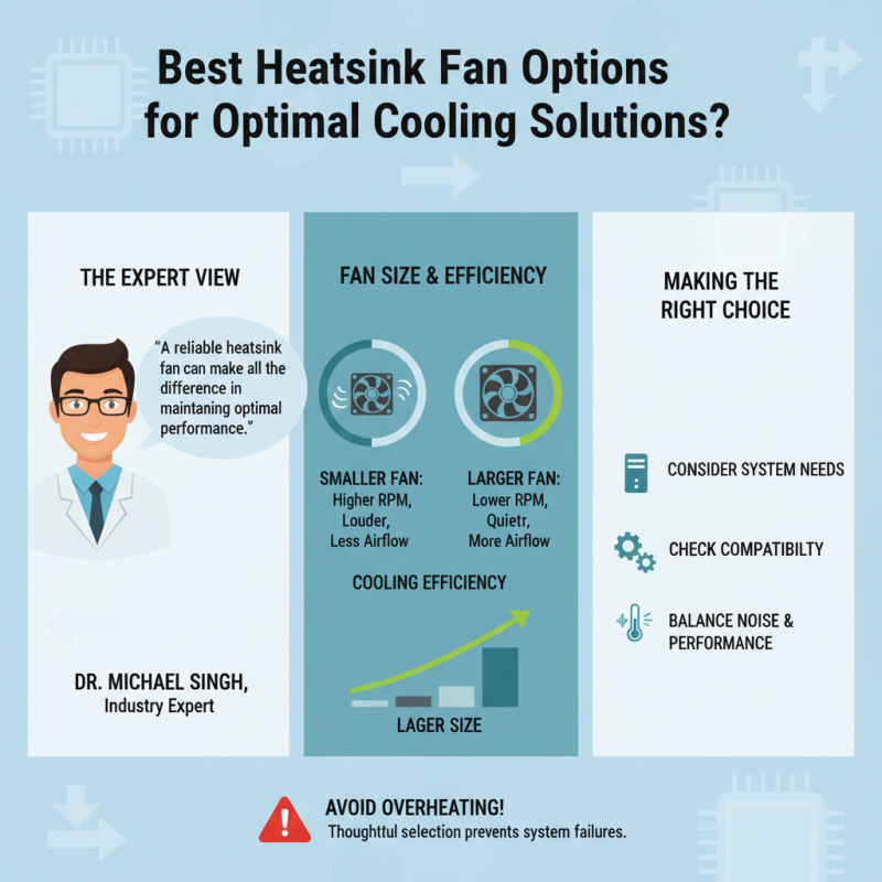Best Heatsink Fan Options for Optimal Cooling Solutions?